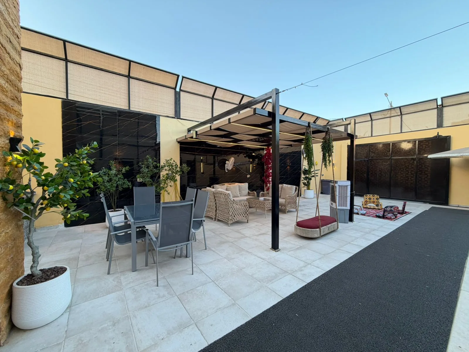 Pergola lounge